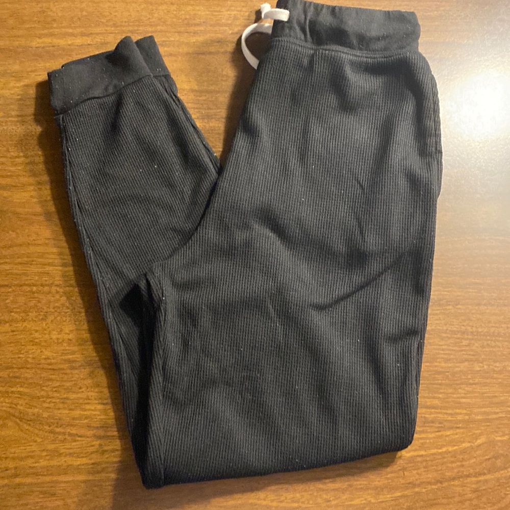 Black joggers